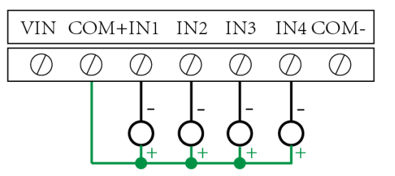 4入4出Modbus RTU继电器模块说明书