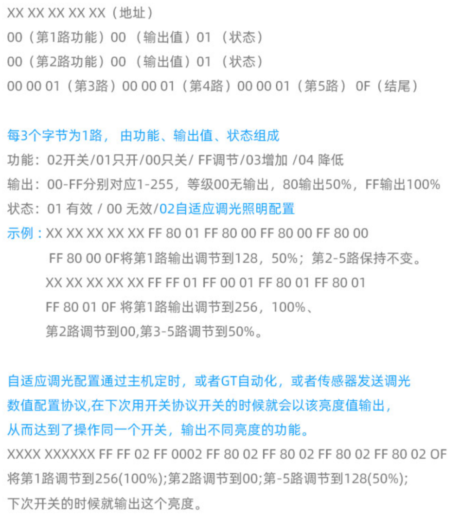 Modbus协议5路0-10V调光模块执行器苹果Homkit家庭