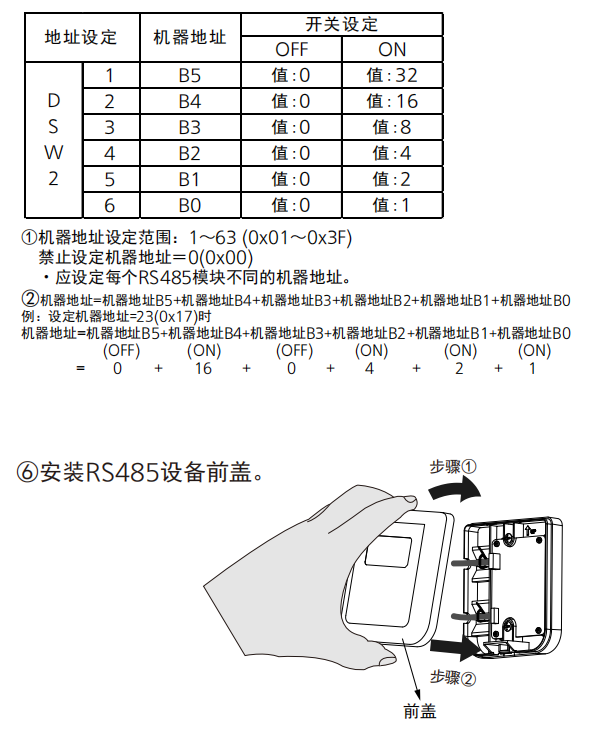 松下Panasonic全热交换器新风主机Modbus通讯协议